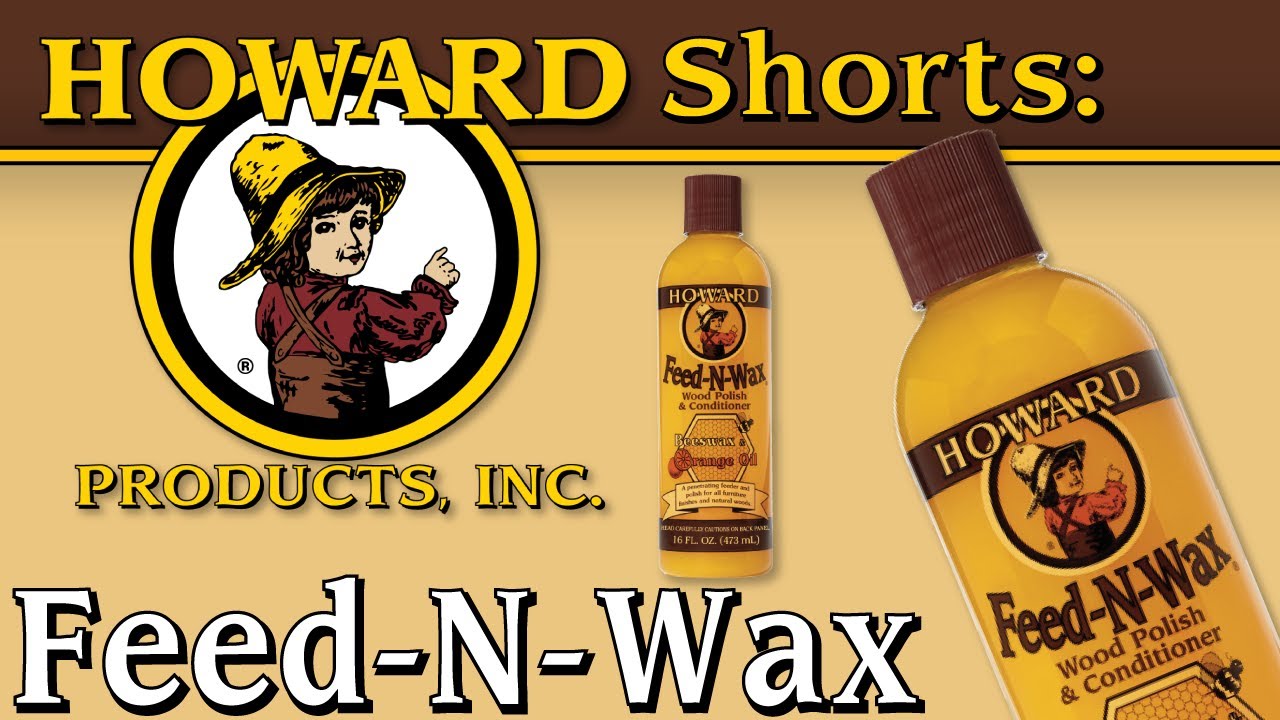 Howard Feed N Wax 4 oz x 4