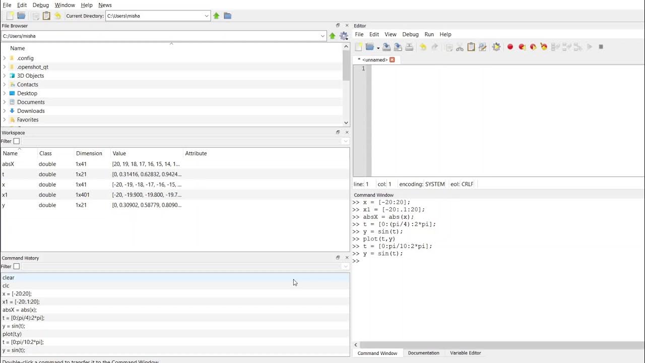 Using Built-In MATLAB Functions - YouTube