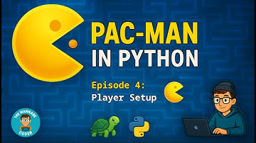 Add Pac-Man Player & Arrow Key Movement | Build Pac-Man in Python – Ep. 4 (Beginner Tutorial Series)