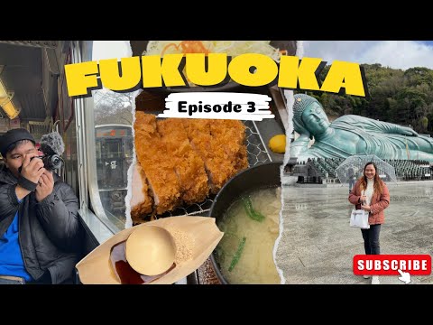 Japan Vlog: Last day in Fukuoka | Visiting Nanzoin Temple | Katsu in Hakata Station | Otw to Tokyo!