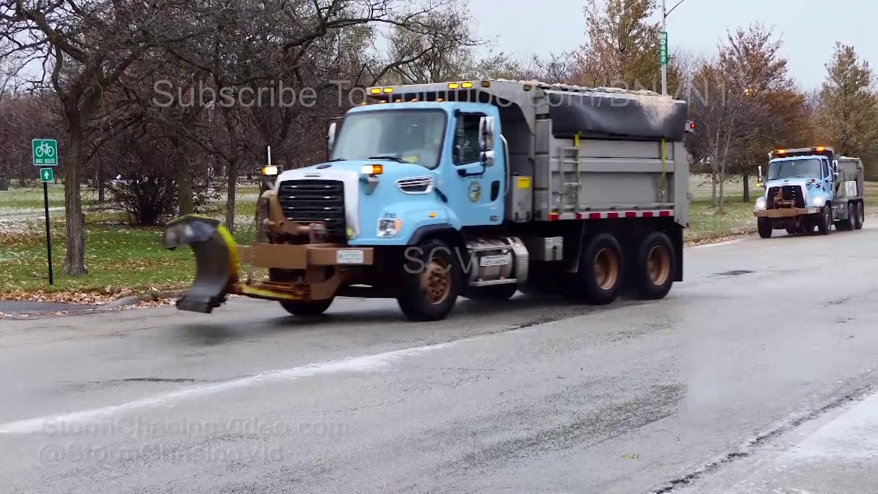 Chicago, IL  Metropolitan Snow Scenes - 11/15/2018