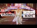 VLOGMAS DAY 15: CHRISTMAS IN NEW YORK! The Radio City Rockettes! and work from home day!