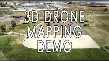 Interactive 3D Mapping with Current Drone Footage Demo