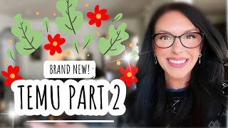 BRAND NEW🌺TEMU PART 2🌺NO SHIPPING COSTS🌺AMAZING FINDS🌺NO AFFILIATION🌺
