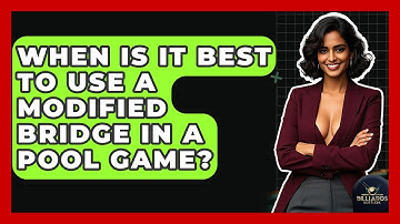 When Is It Best To Use A Modified Bridge In A Pool Game? - Billiards Hustlers