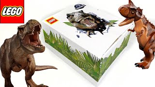 LEGO Jurassic World Legend of Isla Nublar Velociraptor, Stegosaurus Set Building Review?