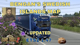 ETS2 1.47 BENGAN'S SWEDISH ISLANDS MAP Updated by Jerry Master Fixer ETS2 1.47 BENGAN'S SWEDISH ISLANDS MAP Updated by Jerry Master Fixer