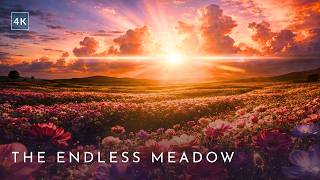 15-Minute Escape: The Endless Meadow ☀️ Sunny Ambient Music for Anxiety Relief, Study & Focus | 4K