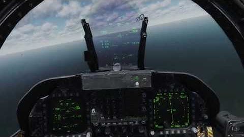 DCS: F/A-18C Case 1 practice