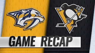 Information Arvidsson, Rinne lead Predators to 3-1 win Update
