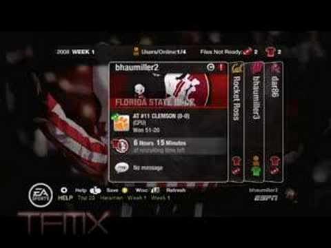 NCAA Football 09: Opening Sequence