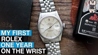 First Rolex One Year Later - Long Term Review of Rolex Datejust 16030