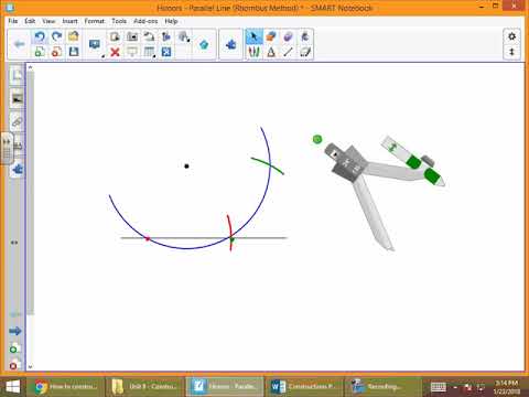 Honors - Parallel Line (Rhombus Method)