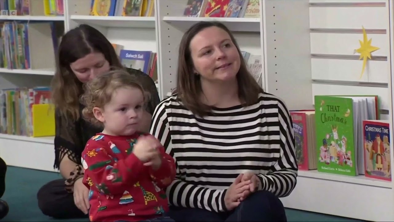 Michael Sheen visits Warm Welcome Space in Port Talbot