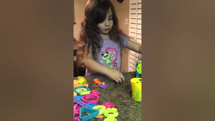 Awesome kids playdoh with Emma