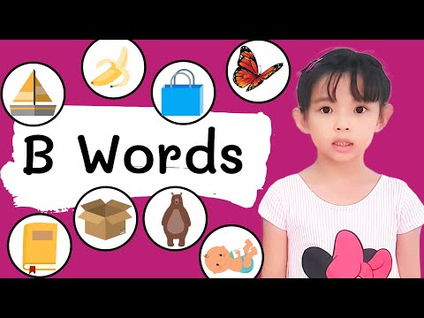B Words - คำศัพท์ ขึ้นต้นด้วยตัว B | ลูกเราต้องพูดอังกฤษได้