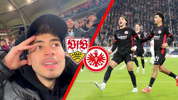 Emotionen, deswegen lieben wir den Fußball😍 | VFB STUTTGART vs SG EINTRACHT FRANKFURT | Stadionvlog