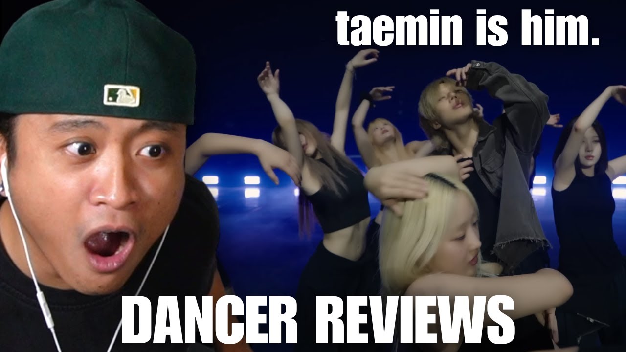 Тэмин такой классный. | РЕАКЦИЯ ТАНЦОРА НА 태민 (ТЭМИНА) — Практика танца «Veil»