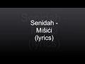 Senidah  miii lyrics