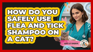 How Do You Safely Use Flea And Tick Shampoo On A Cat? - Happy Cat Handbook