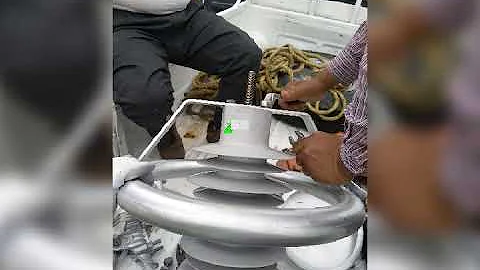 Transmission Line Surge Arrestor (TLA) installation