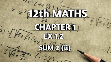 TN || 12th MATHS || CHAPTER 1|| APPLICATION OF MATRICES & DETERMINANTS || EX 1.2 || SUM 2 (ii) ||