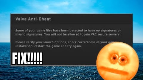 New CS:GO Error FIX | VAC error | (check desc)
