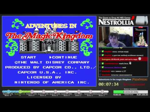 Disneyu0027s Adventures in the Magic Kingdom NES Longplay