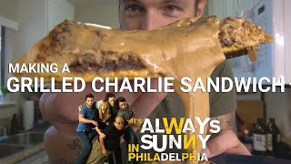 Grilled Charlie Sandwich (It's Always Sunny In Philadelphia) || Wreckless Eating & TrippyFood