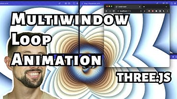 Multiwindow tunnel with SDF and #threejs