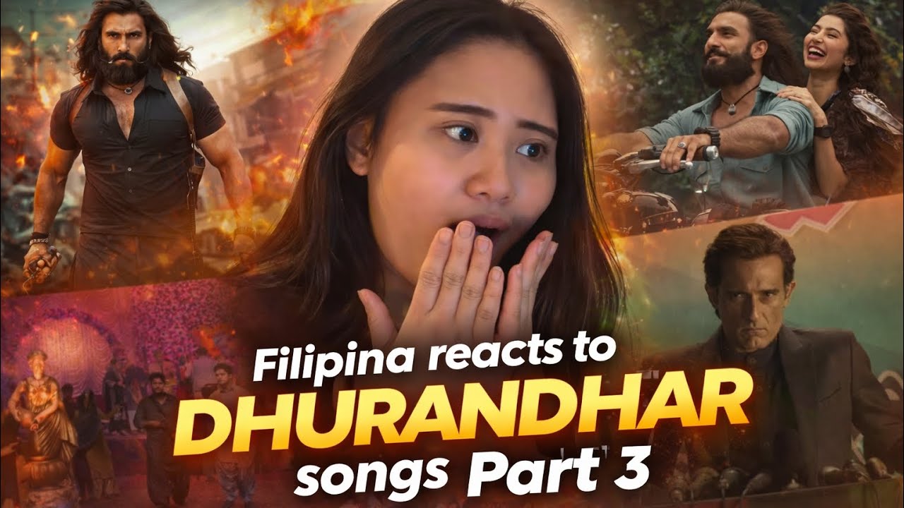  🎧 Filipina FIRST TIME Reaction to Dhurandhar Songs | Part 3