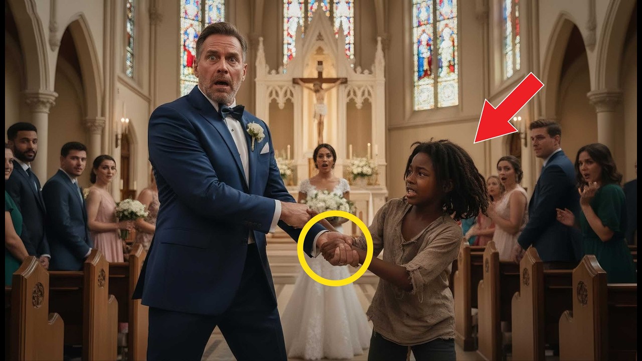 Billionaire Is Shocked When A Black Poor Girl Pulls Him Away From His Wedding…But Five Seconds Later