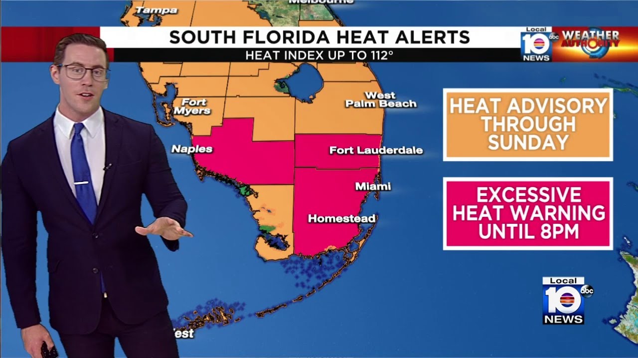 Excessive Heat Warning issued for part of South Florida