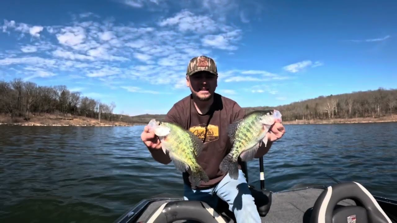 Oklahoma Crappie fishing 2025 # big  slabs