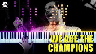 Queen We Are The Champions Piano Tutorial | Cole Lam