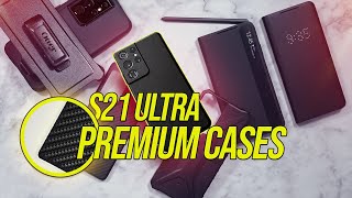 Samsung Galaxy S21 Ultra Cases Premium & Rugged OtterBox, UAG, Samsung S-pen, Olixar Leather, Pitaka