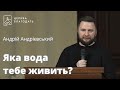 Яка вода тебе живить? - Андрій Андрієвський // 12.01.2024, церква Благодать, Київ