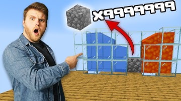 I Made An INFINITE COBBLESTONE GENERATOR! | Minecraft Skyblock