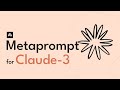 Anthropics meta prompt a musttry