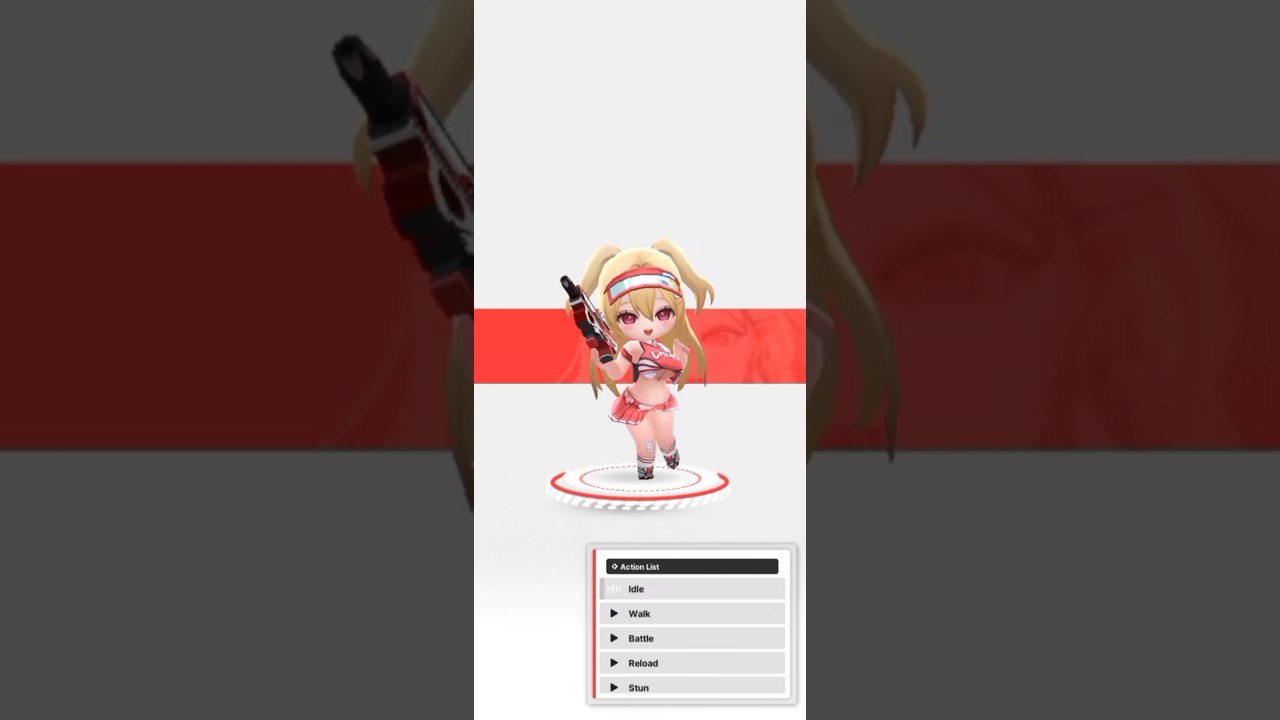 Nikke The Goddess Of Victory : clay sd model