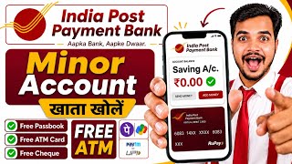 Without KYC Bank Account Opening | India Post Payment Bank Minor Account Opening | Minor Account Guide