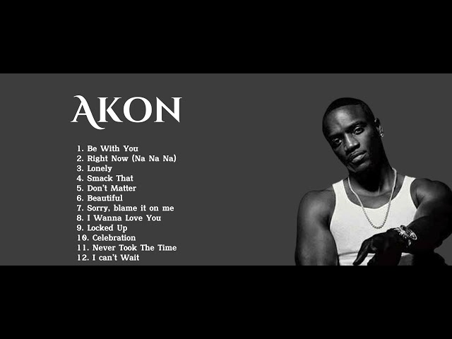 Akon Best Songs | Playlist | 2022 | Akon class=