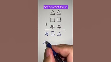 99 percent fail this math puzzle #math #puzzle #mathpuzzle #shorts
