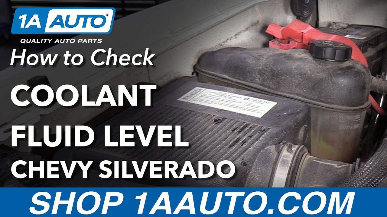 How to Check Coolant Level 07-13 Chevy Silverado - YouTube