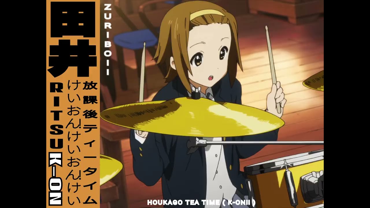 houkago tea time ( k-on edit )