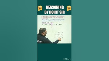 MATHEMATICAL OPERATION | REASONING BY ROHIT SIR | #shorts #ssc #ssccgl #sscgd #radianmensa #sscchsl