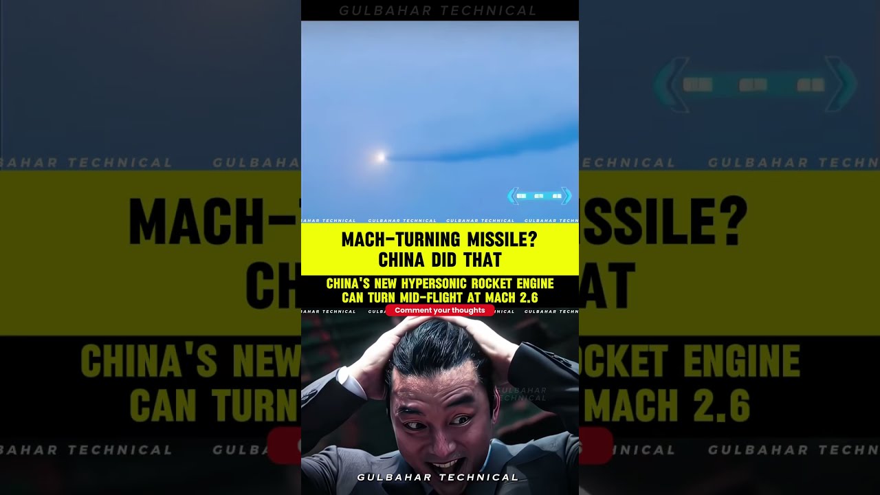 China S Hypersonic Engine Turns Mid Flight At Mach 2 6 Next Gen Rocket Agility 