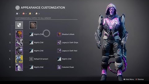 Destiny 2 bugged night’s chill shader