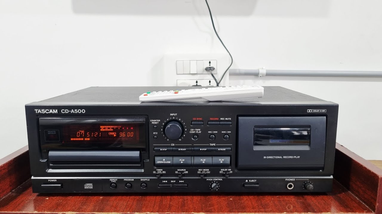 TASCAM CD-A500 CD Player and Cassette Deck/For Sale/Infinity Audio