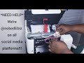 How i purge the Epson ET-2720( bottom of damper method ) this will help it get back to printing CMYK